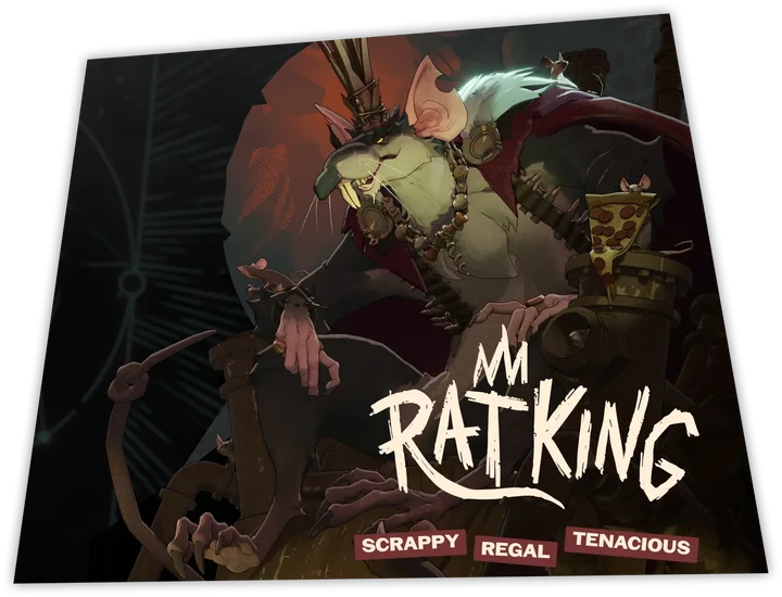 Deadlock Rat King, oficjalna karta bohatera z City Never Sleeps