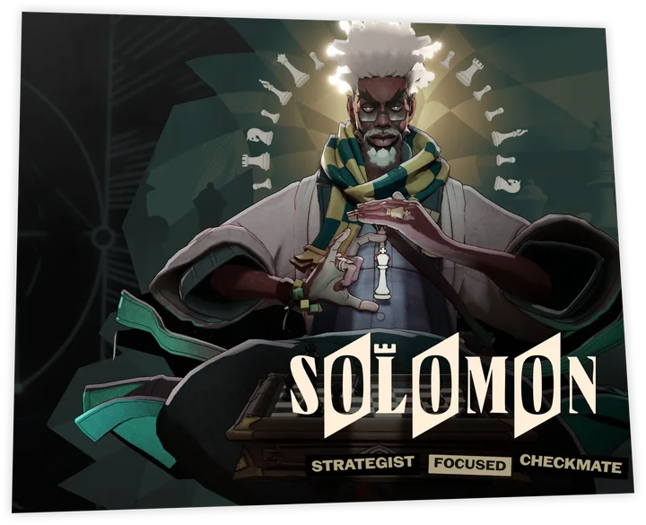 Deadlock Solomon, oficjalna karta bohatera z City Never Sleeps